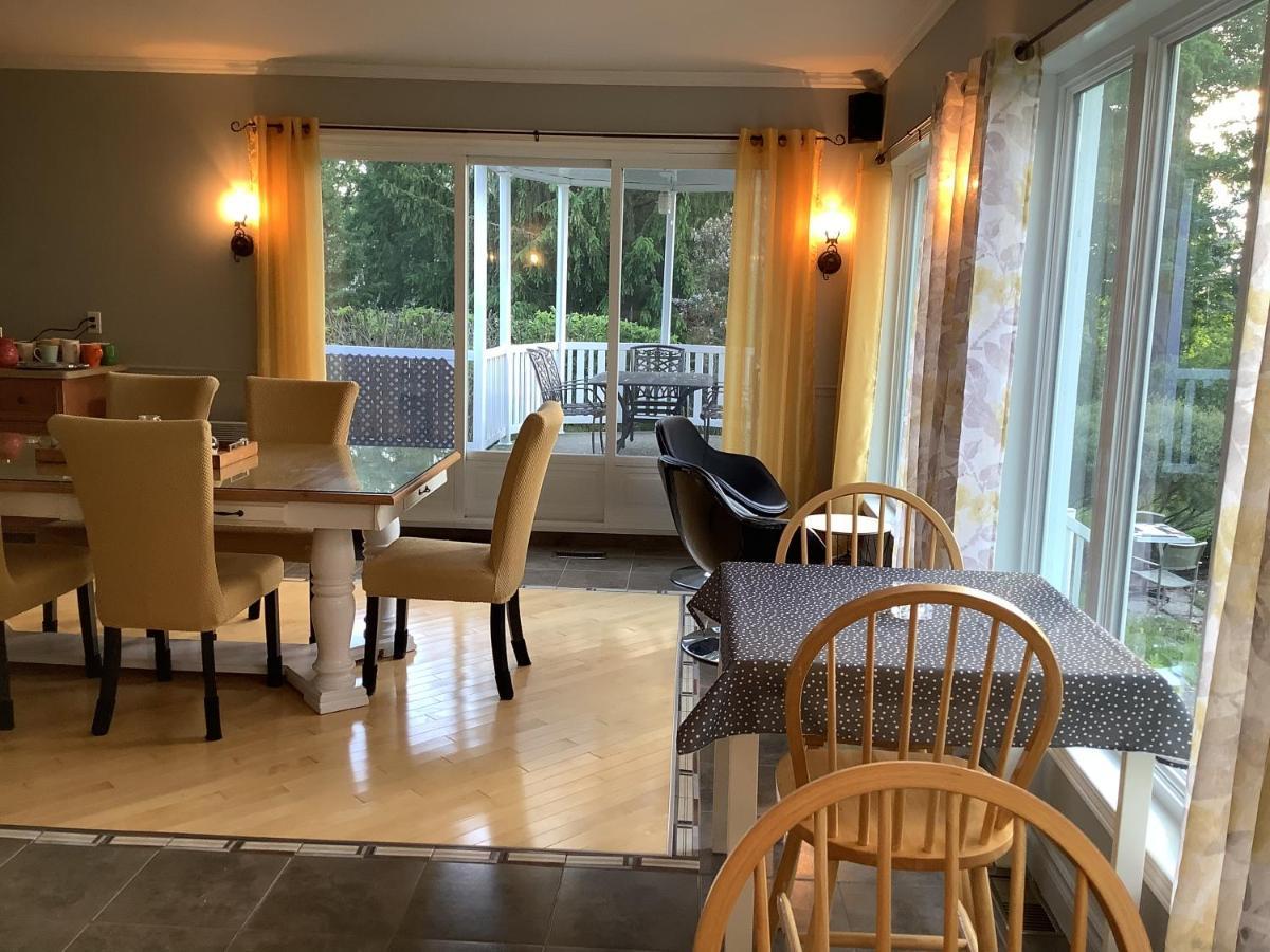 Les Saisons Du Fleuve Bed and Breakfast Lotbiniere Exterior foto
