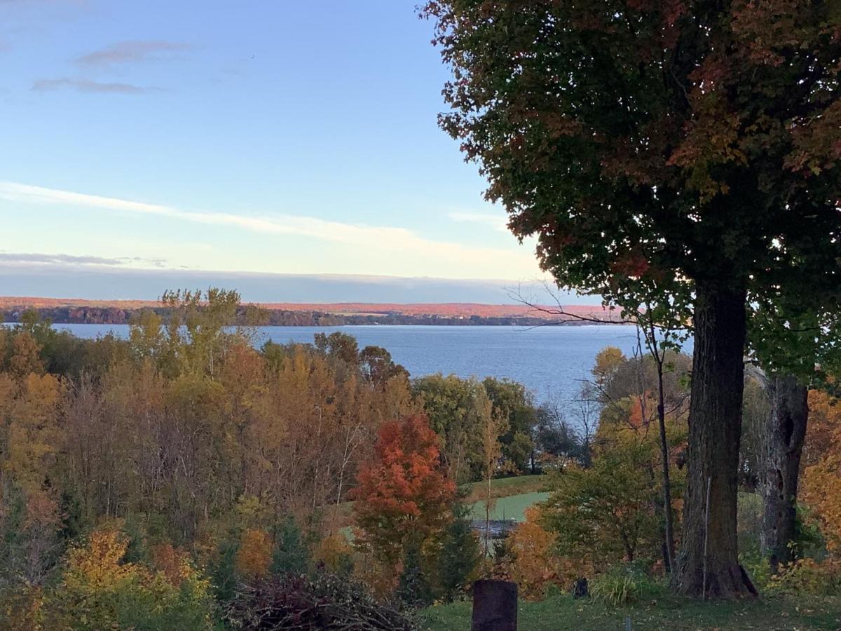 Les Saisons Du Fleuve Bed and Breakfast Lotbiniere Exterior foto