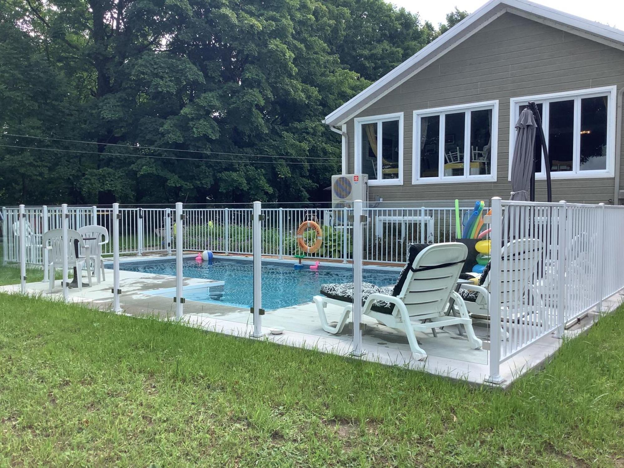 Les Saisons Du Fleuve Bed and Breakfast Lotbiniere Exterior foto